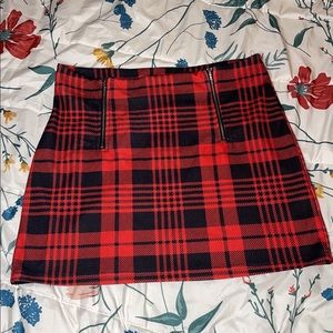 Plaid skirt